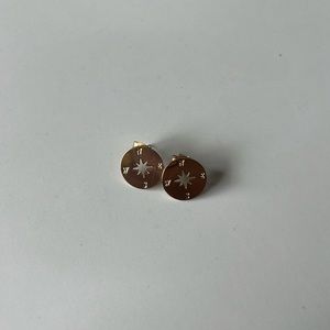 Compass earrings